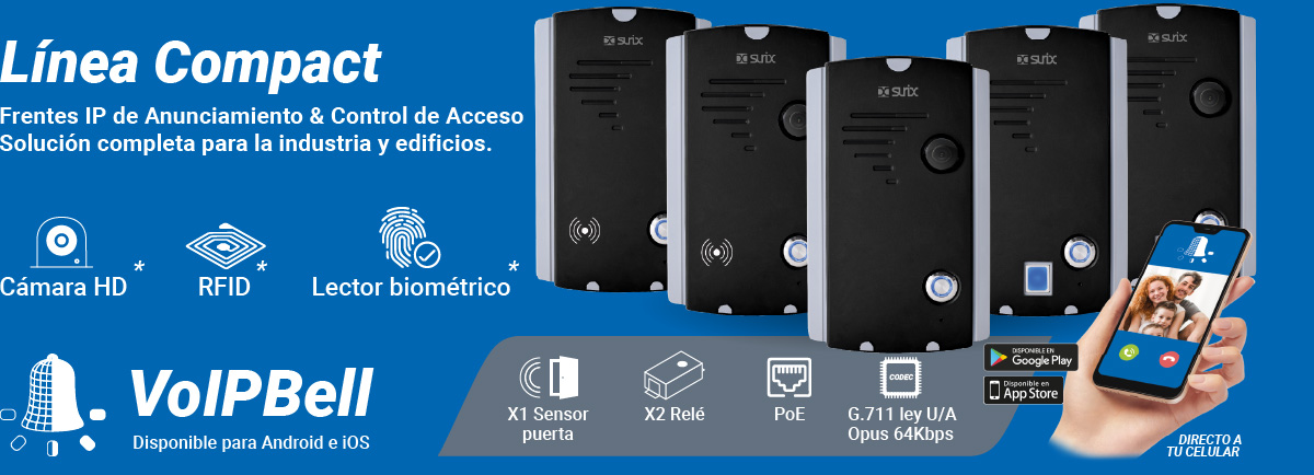 Porteros IP Compact SURIX